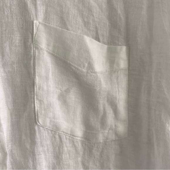 Rails Charli White Rose Gold Embroidered Star Button Down Blouse - Picture 4 of 12